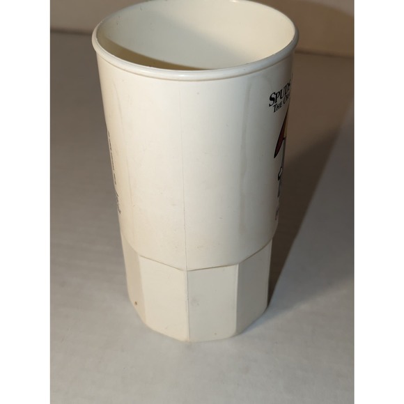 Vintage Spuds Mackenzie Bud Light Plastic Beer Super Mug Cup 7.5"Tall - Picture 3 of 9